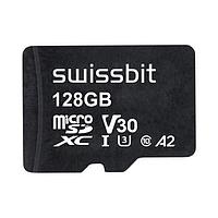 Thẻ MicroSD Công nghiệp, S-56u, 128 GB, Flash 3D PSLC, -40°C đến +85°C Swissbit SFSD128GN1AM1TB-I-WK-21P-STD