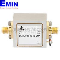 Fairview SLNA-020-35-15-SMA 1.5 dB NF Low Noise Amplifier Operating From 1 GHz to 2 GHz with 35 dB Gain, 10 dBm Psat and SMA