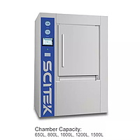 Scitek ST-BA1200PV Horizontal Pulse Vacuum Sterilizer with Motor Hinge Door (1200L)
