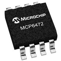 Bộ Khuếch Đại Hoạt Động Đôi 2MHz OP E nhiệt độ Microchip Technology MCP6472T-E/MS