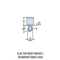 Giá Đỡ PCB HPS-TD-05 V-0 TỰ NHIÊN Heyco 10345F