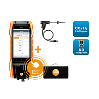 TESTO 300 Longlife kit 3 排ガス分析器セット (O2: 0 ~ 21 Vol. %, CO: 0 ~ 8000ppm, CO2: 0 ~ CO2 max)