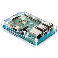 Pibow Coupe - Clear Pibow 3 B+ Coup (Raspberry Pi 3 B+, 3, & 2) - Coup Flotilla Pimoroni PIM344