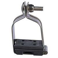 Panduit CCSSQD2834-X Quadrafoil Cable Cleat Cable Cleat, Stainless Steel, Quad Confi
