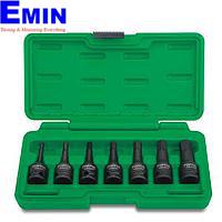 Bộ tuýp lục giác đen 3/8 inch 7 món TOPTUL GDAI0704