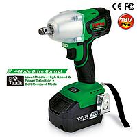 Máy vặn bu lông pin 1/2" TOPTUL KPA-1639 (18V; 120-385Nm)