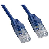 Cáp Mạng Cat 5e Chéo CAT 5E UTP XOVER Đầu RJ45 Màu Xanh Dài 10' Amphenol Cables on Demand MP-5XRJ45UNNB-010