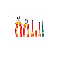 Total THKIST3062 6-piece Insulated Pliers And Screwdriver Set