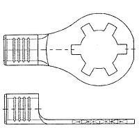 Vòng STAR VÒNG TRÊN BĂNG (S N BĂNG (SRA-129-06T) Molex 19074-0002