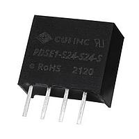 CUI Inc PDSE1-S12-S12-S Isolated 12 Vdc, 0.083 A, 1 W, 10.8-13.2 Vdc Inpu
