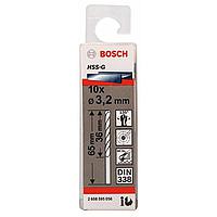 Mũi khoan sắt BOSCH HSS-G 3.2mm (3.2mm, 10pcs)