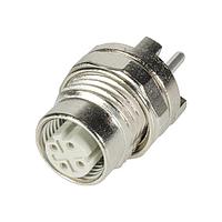 HARTING 21033816410 스트레이트 M12 PNL 피드스루 PCB 앵글 D-코드