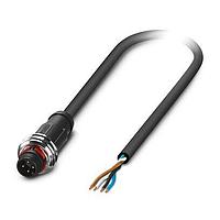 PHOENIX CONTACT 1392698 Sensor Cables / Actuator Cables SAC-4P-P12MS/ 3,0-PUR
