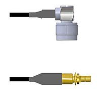 Amphenol Custom Cable Q-2F03Q0008011i RF Cable Assemblies N-RP/SMB-SJB RG58 11I