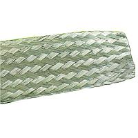 Alpha Wire 1232 SV001 Expandable Shield 0.375 inch Tinned Cooper Flat 46 Current Rating 1000 ft Spool - Silver