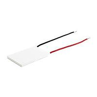 Bộ làm mát nhiệt điện peltier, 54 x 36 x 3.6 mm, 20 A, dây dẫn, arcTEC Same Sky (formerly CUI Devices) CP200543636