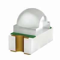 Đèn LED Màu Đơn Xanh lá loại gắn bề mặt với ống kính, sử dụng lnGaN, đóng gói bằng nhựa trong suốt không màu. ROHM Semiconductor CSL0901ET