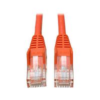 Tripp Lite N001-007-OR Cat 5e 7' Cat5e/Cat5 350MHz RJ45 M/M Orange 7'