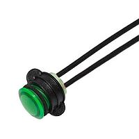 VCC CNX714C500120W Indicators PMI 14mm LED 120V Wire Green MS