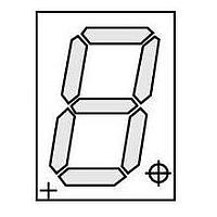 Màn hình hiển thị đoạn 1 chữ số màu vàng CARHD Lite-On LTS-5701AY