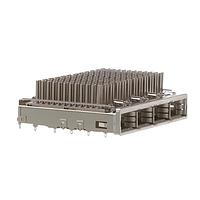 Bộ Lắp Ráp Khung 1x4 Khung Lắp Ráp Phía Sau Viền zQSFP+ AMP Connectors - TE Connectivity 2227249-3