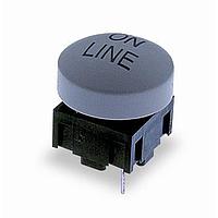 E-Switch 320.09GRN Button RND GREEN CAP 320