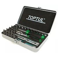 TOPTUL GCAD3101 1/4 inch DR. Socket Set (31pcs)