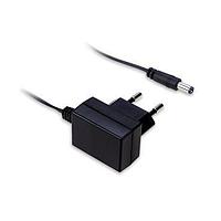 MEAN WELL SGAS06E48-P1J Fixed Plugs 6W 48V 0.125A EU 2 pin AC plug 2.1x5.5 DC plug