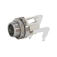 Switchcraft 712RAHLP Jacks Low Profile RAPC Mount DC Power Jack, 2.5mm Center Pin, Short Bushing, High Temp