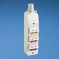 Panduit CM6PIW Surface Mount Box Outlet Box 6 Port MuTOA Off White