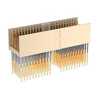 Đầu nối Metric cứng 110P VERT 2MM ÉP M BKPLN B-B MZ LOẠI A ERNI - TE Connectivity 103968