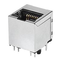 Đầu nối 1X1,10/100,KHÔNG_POE,-40-85C,THẲNG ĐỨNG,TIÊU CHUẨN,VÀNG/BẠC,KHÔNG CÓ NGÓN EMI,HÀN SÓNG Bel Fuse P01-0003-01