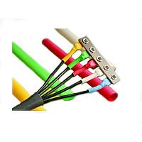 Ống co nhiệt kích thước trong 1/16 inch FIT co nhiệt tỷ lệ 2:1 dài 4 ft, màu đen Alpha Wire F2211/16 BK103