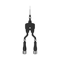 Cáp Chia M12 QD; Cáp Thân 8X22 AWG Chưa Kết Nối 3.05 m (10 ft); Nhánh 1 Cổng Nữ Thẳng 8 Chân M12 0.61 m (2 ft); Nhánh 2 Cổng Nữ Thẳng 8 Chân M12 1.37 m (4.5 ft) Banner Engineering CSB-UNT810M1282M1284.5