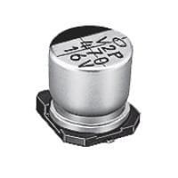 Nichicon UUX1J220MNL1GS Aluminum Electrolytic Capacitors, Chip Type, Higher Capacitance Range 63volts 22uF 105c 8X10