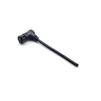 Amphenol LTW BB-04AFFM-QR8E04 Sensor Cables / Actuator Cables X-Lok, Standard Size, Plastic, 10A, 04 pins, Female Connector, Female Contact, Right Angle, Push Lock, Overmolded, Length 4000mm, IP68