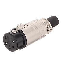 Amphenol Audio EP-5-11P Speaker Connectors Female;5 pole nickel