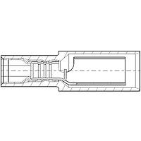 Đầu nối Snap AVIKRIMP Đầu đạn REC. C. Cuộn băng (BRA-8180T) Molex 19039-0029