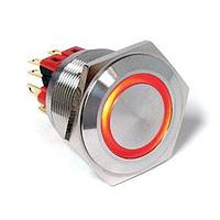 Công tắc chống phá hoại 0-2A 48VDC Tắt (Bật)+ Bật-(Tắt) 25mm 2 cực E-Switch PV8F2Y1SS-335