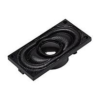 Same Sky (formerly CUI Devices) CMS-40308-18SE スピーカー 40 x 20 x 8 mm 深さ、紙＆布、Nd-Fe-B、1.5 W、8 オーム、550 Hz、はんだ用アイレット