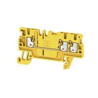 Weidmuller 2534520000 DIN Rail Terminal Blocks A3C 1.5 YL