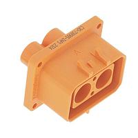 Amphenol Industrial ELR2Y01 Rectangular MIL Spec Connectors EPOWER-LITE2WAYRECEPTACLE,FOR2.5MMCABLE,CODINGY