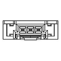 Headers SRCP 1,27 3 F 1-KS I2426 137 E1 162 1,07 KHAY * J 2 484656 MINIBRIDGE P * * ERNI - TE Connectivity 484656-E