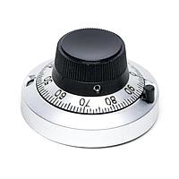 Mặt Đồng Hồ Đếm Vòng Quay Trục 1/4" 46 MM Mặt Đồng Hồ 11 Vòng Vishay Spectrol 21PA11B10