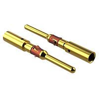 Amphenol SINE Systems MP14M23G15 Contacts Pin Contact, Machined, Size 16, Gold 15u", Wire Range 2.0 - 2.5mm , 14 AWG