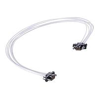 Bộ cáp chữ nhật 3+3 chân cái DIL, cáp 26AWG, dài 300mm, hai đầu, vít khóa Harwin M80-FC30605F2-0300F2