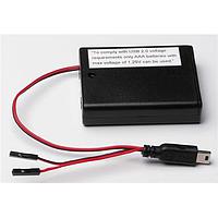 Microchip Technology ATBATTERY-CASE-4AAA バッテリーケース 4本用AAA電池ケース