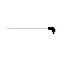 BIVAR SZR1-6.00-F4PD-9 Flexible Light Pipes with LEDs 6 Inch, White Fiber, Diffused Lens