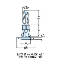 Giá Đỡ PCB HLCBSC5-10 V-0 TỰ NHIÊN Heyco 10385F