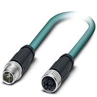 PHOENIX CONTACT 1080745 Cat 6a NBC-M12MSX/10 ,0-94F/M12FSX